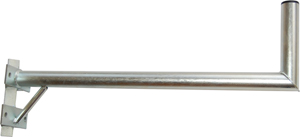 Držák antény 70cm s vinklem a vzpěrou, (na stožár 25-89mm), trubka 42/2mm, zinek Žár