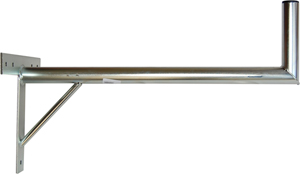 Držák antény 100cm s křížem + vzpěra, trubka 42/2mm, zinek Žár