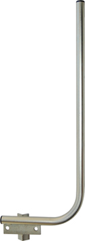 Držák antény 29/72cm na stožár pro síto, (na stožár 25-89mm), trubka 28/2mm, zinek Žár