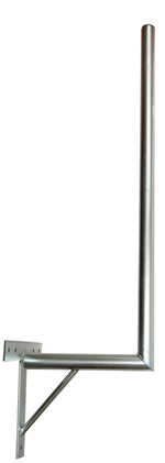Držák antény 35/100cm s křížem + vzpěra, trubka 42/2mm, zinek Žár