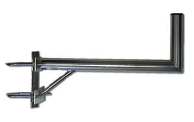 Držák antény 50cm s vinklem a vzpěrou, (na stožár 60-110mm), trubka 42/2mm, zinek Žár