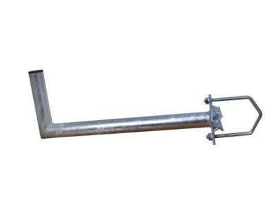 Držák antény 50cm, s vinklem (na balkón 25-89mm), trubka 42/2mm, zinek Žár